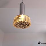 P105 Staff Leuchten 1970s vintage space age pendant light for kitchen or living room