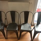 Set of 4 chairs A Tolix