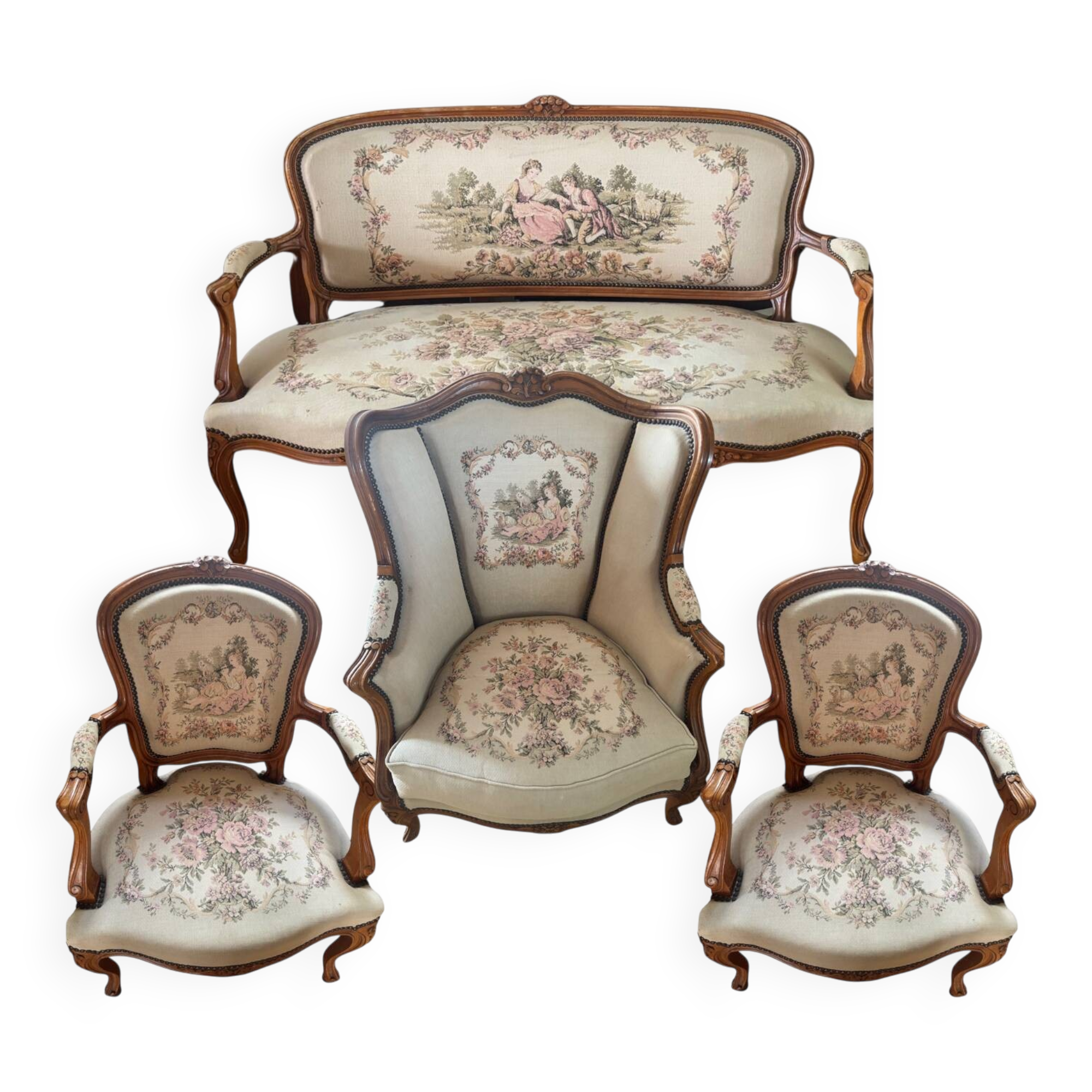Louis XVI style living room lot