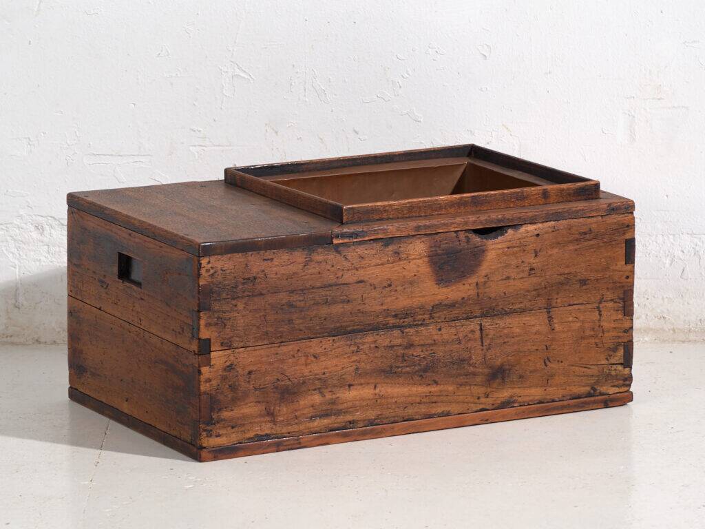Small antique Japanese chest with drawers – Meiji / Showa period (c.1890-1945) #93