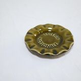Vintage ceramic ashtray by the Saint Clément manufacture