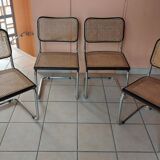 Set of 4 Cesca B32 chairs