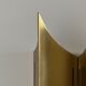 Mid-century brass gothic wall lights by Bent Karlby (3 pieces available)