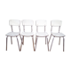 Set of 4 chairs in formica