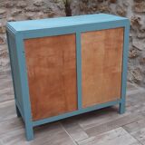 Blue vintage dresser