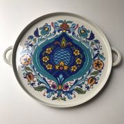 Ceramic plate villeroy and boch model izmir 70s