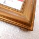 Large Louis-Philippe mercury mirror, antique mirror decoration.
