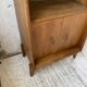 Meuble de rangement secrétaire chêne années 60