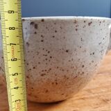 Large signed stoneware bowl