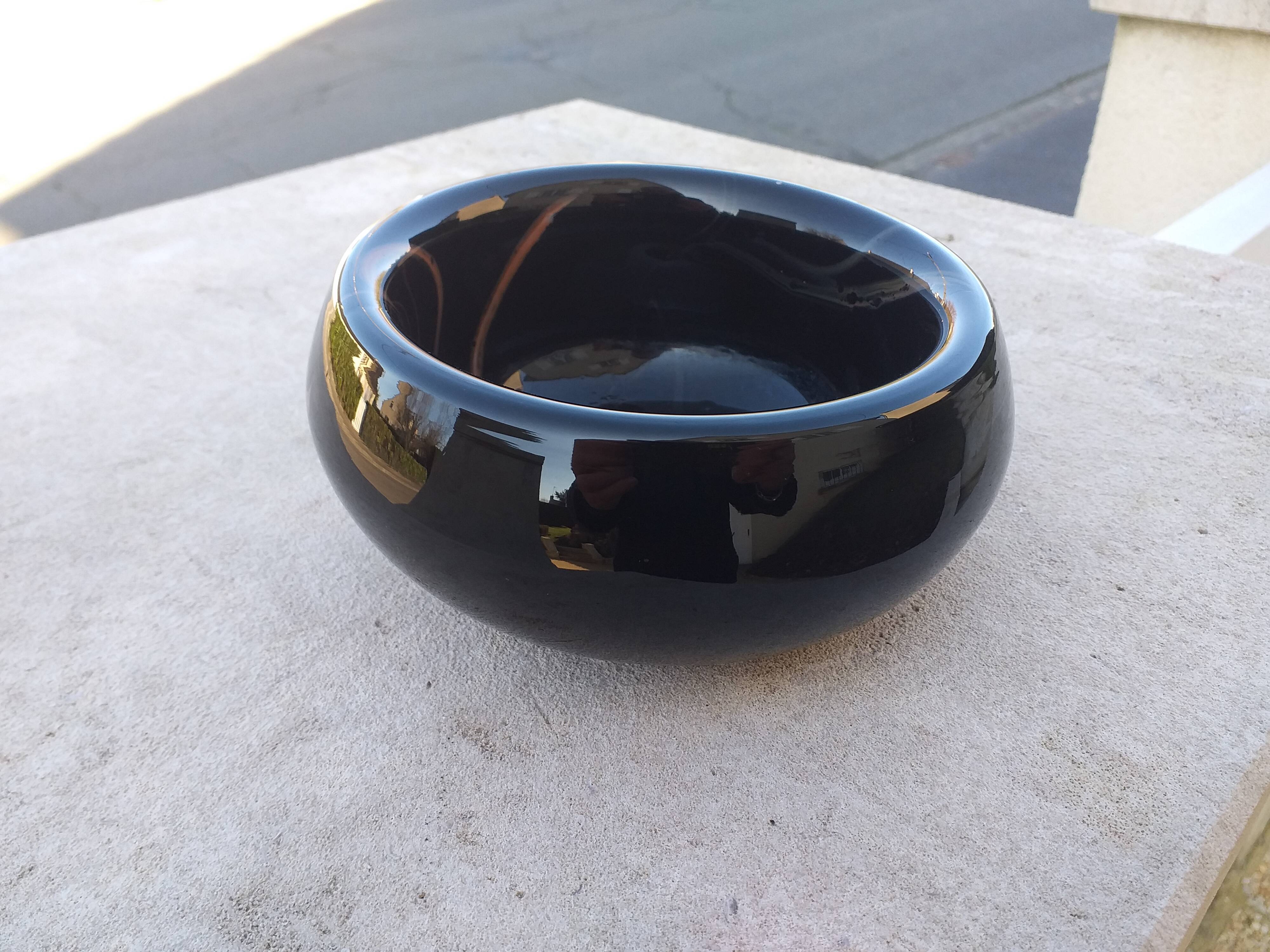 Glass paste with 70s old-fashioned vintage New Age inclusions Maure-Vieil - Bob Le Bleis