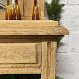 Art Deco console with bevelled mirror