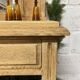 Art Deco console with bevelled mirror