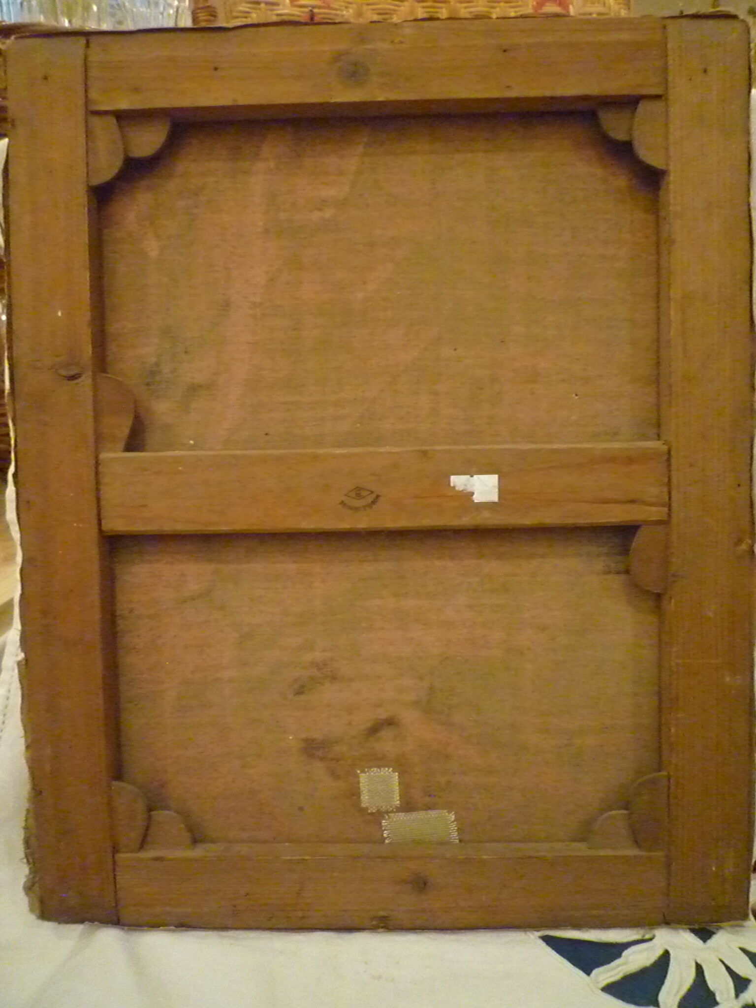 Oil on canvas early twentieth century