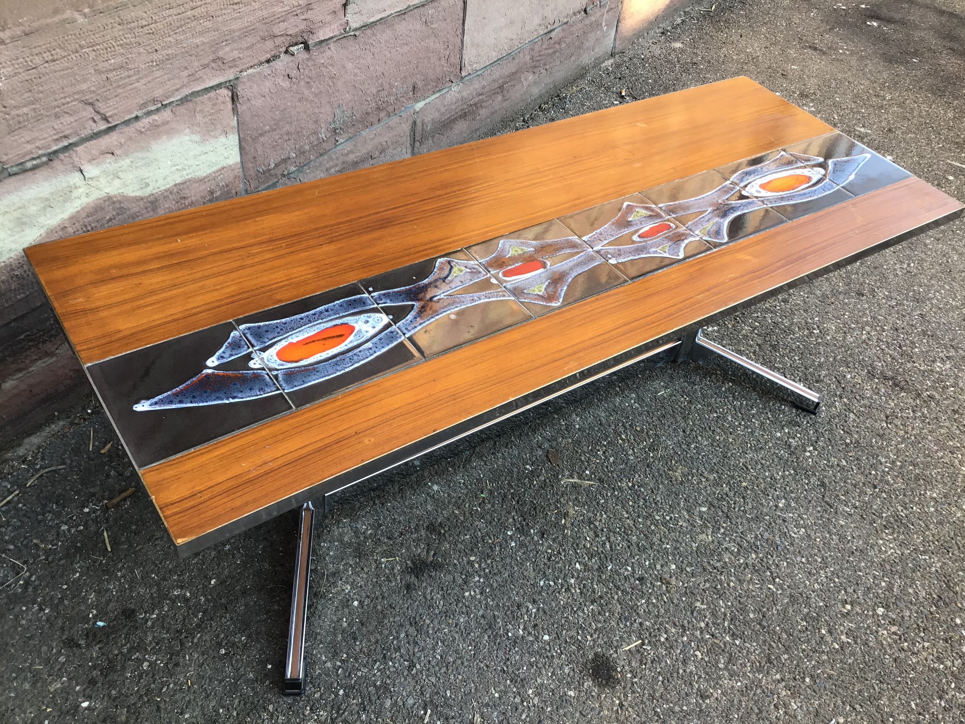 Vintage mid-century coffee table