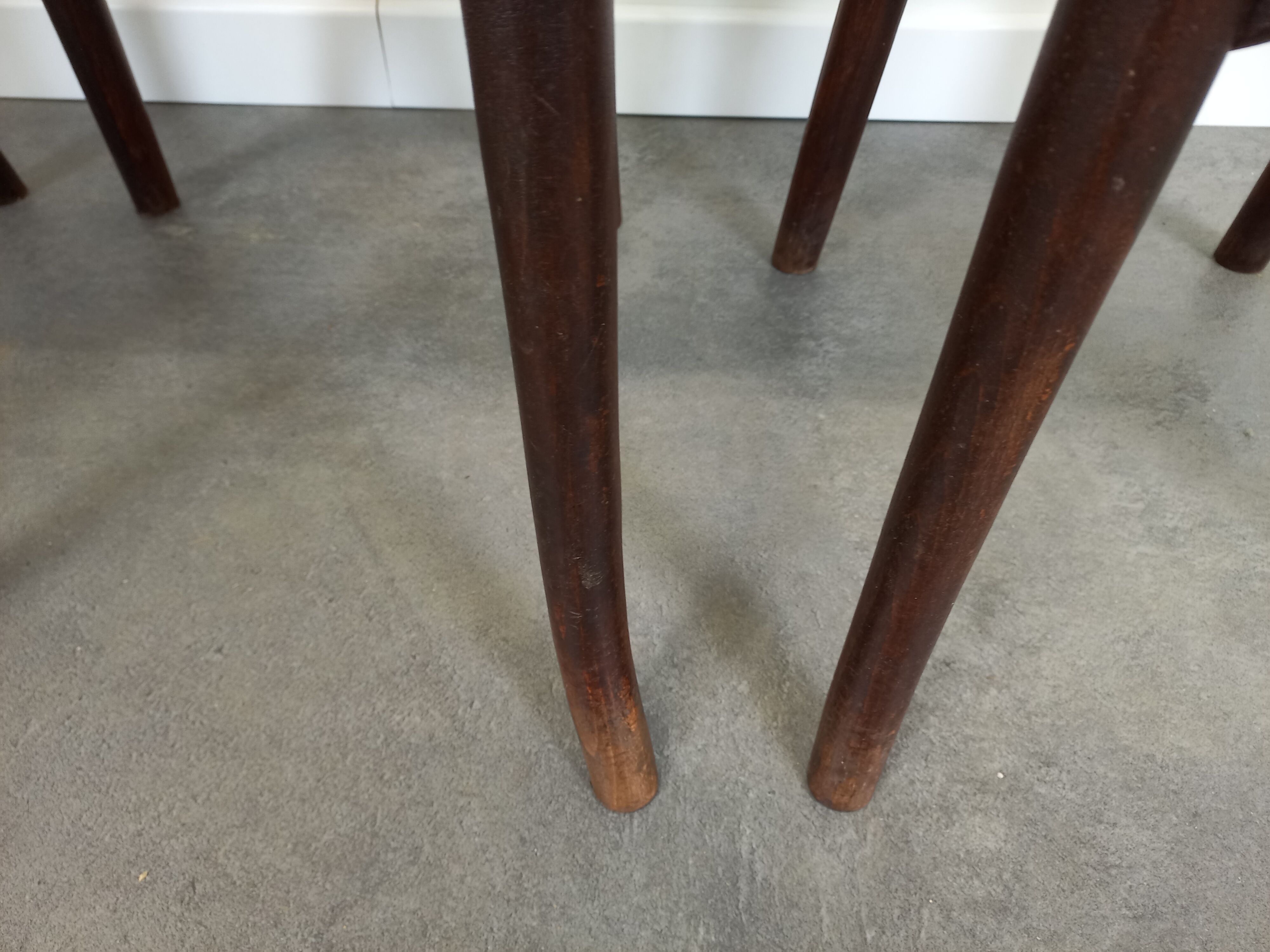 Vintage bistro chairs lot of 4