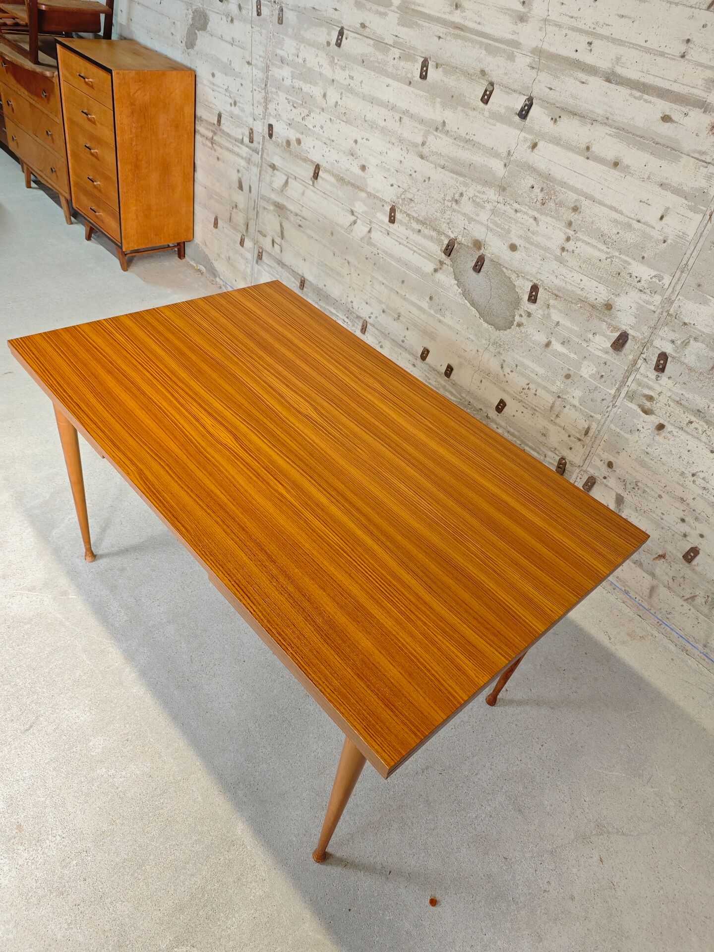 Table scandinave vintage extensible