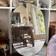 Bevelled oblong mirror ⌀ 110 x 81 cm