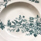 6 assiettes terre de fer oiseaux Longwy « mignon »
