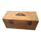 Large antique wooden box