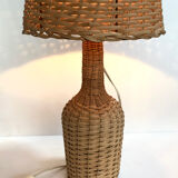 Rattan lamp