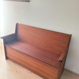 Wooden bench
