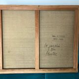 Toile signée
