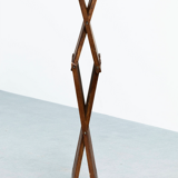 Pair of vintage wooden stools - Italy circa 1950