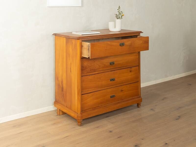 Commode Biedermeier en placage de cerisier, 19e siècle
