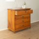 Commode Biedermeier en placage de cerisier, 19e siècle