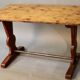 Bistro table with a removable extension