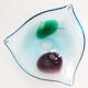 Vintage glass triket bowl