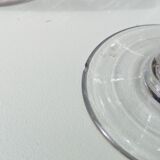 Engraved crystal glasses