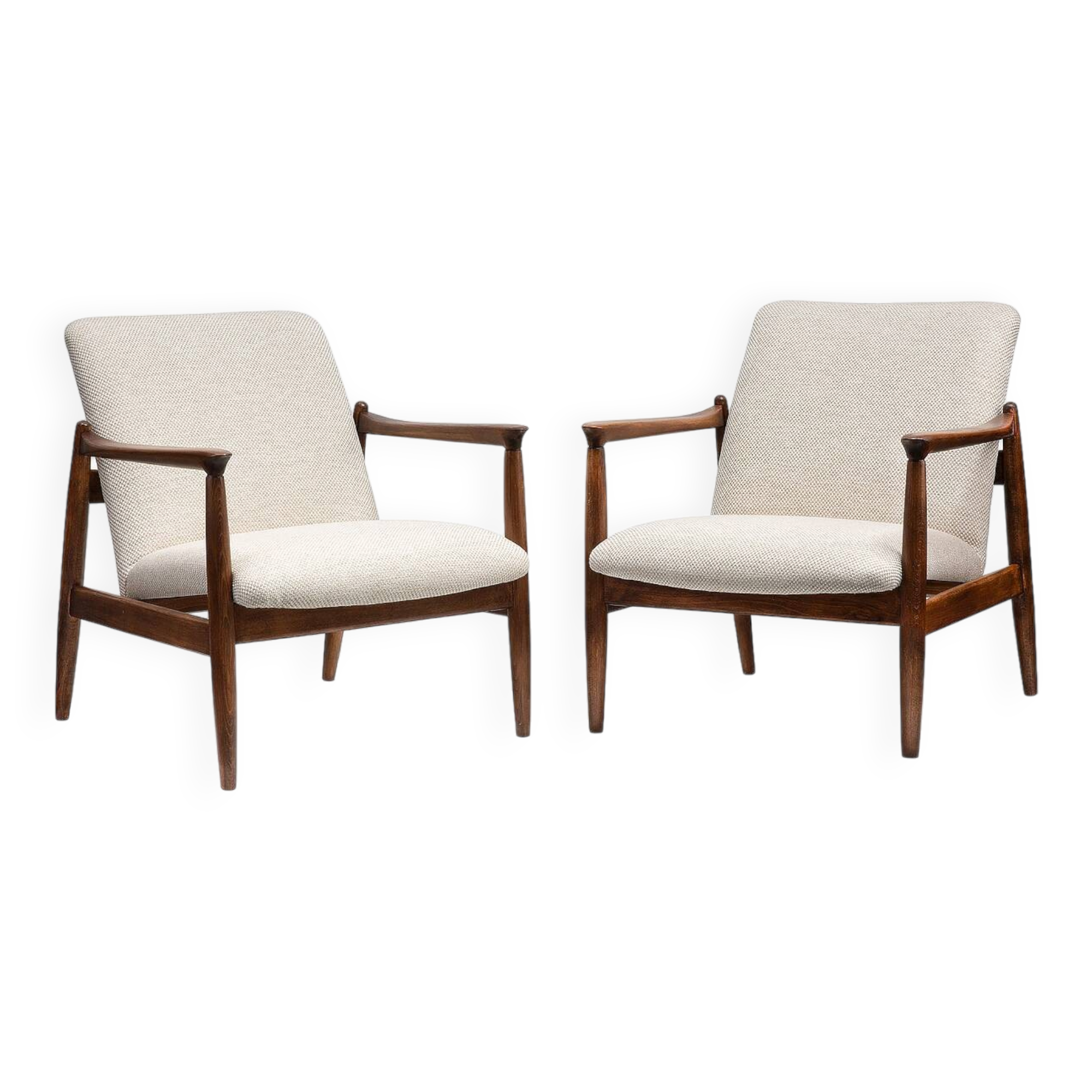 Pair of GFM-64 armchairs
