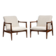 Paire de fauteuils GFM-64