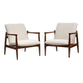 Paire de fauteuils GFM-64