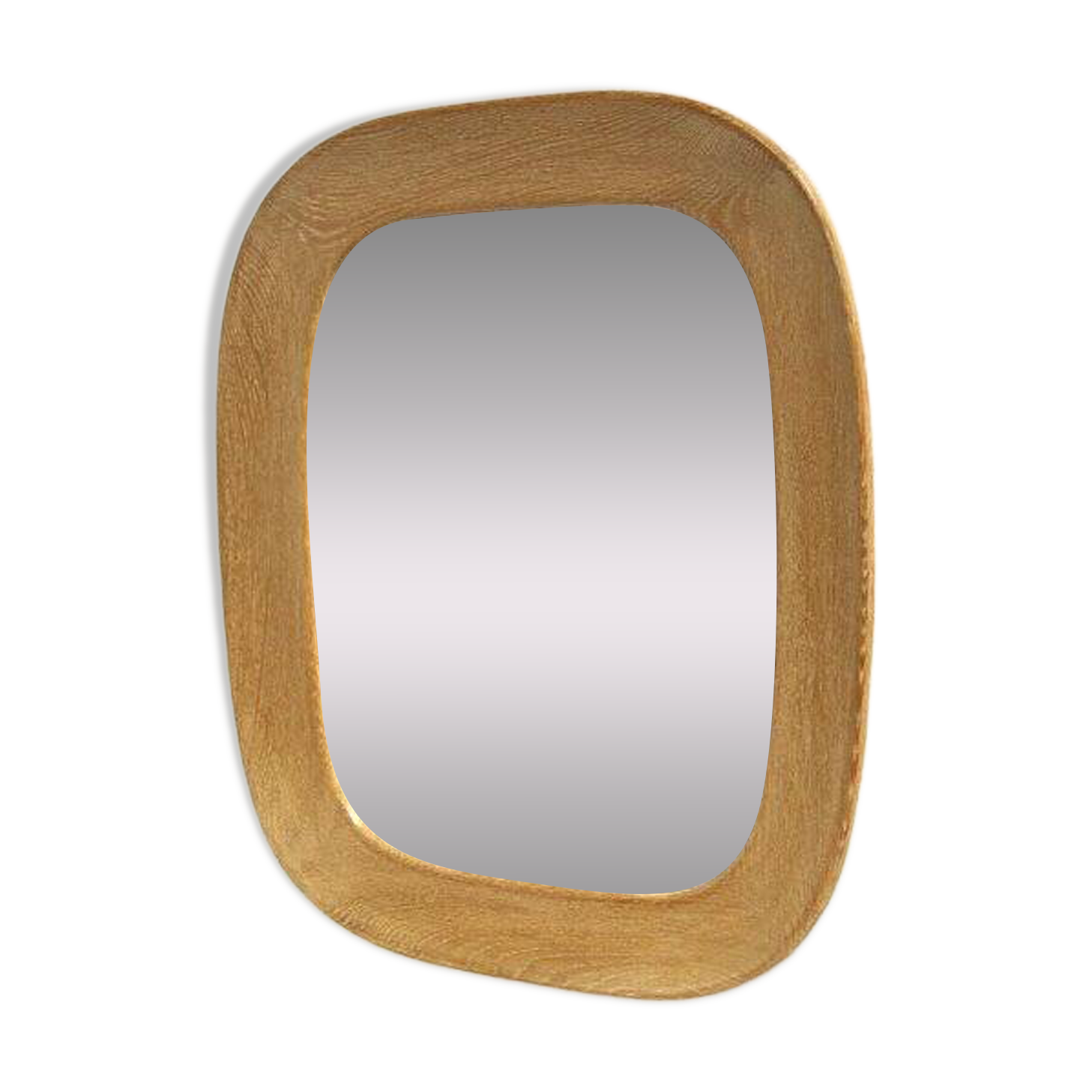 Oak mirror "No 330", Fröseke, Sweden, 1960 96x44cm