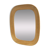 Miroir en chêne "No 330", Fröseke, Suède, 1960 96x44cm