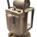 Old lamp in acetylene station master railway or other deco collection
