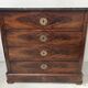 Commode en acajou de style Louis Philippe XIX siècle