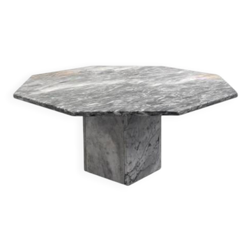 Table basse en marbre vintage, années 1970