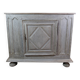 Original Painted Food Cabinet Grey Colour, Spanish Origin From 1720s