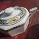 1 pot pourer and sugar porcelain of Limoges Voisin Art Deco