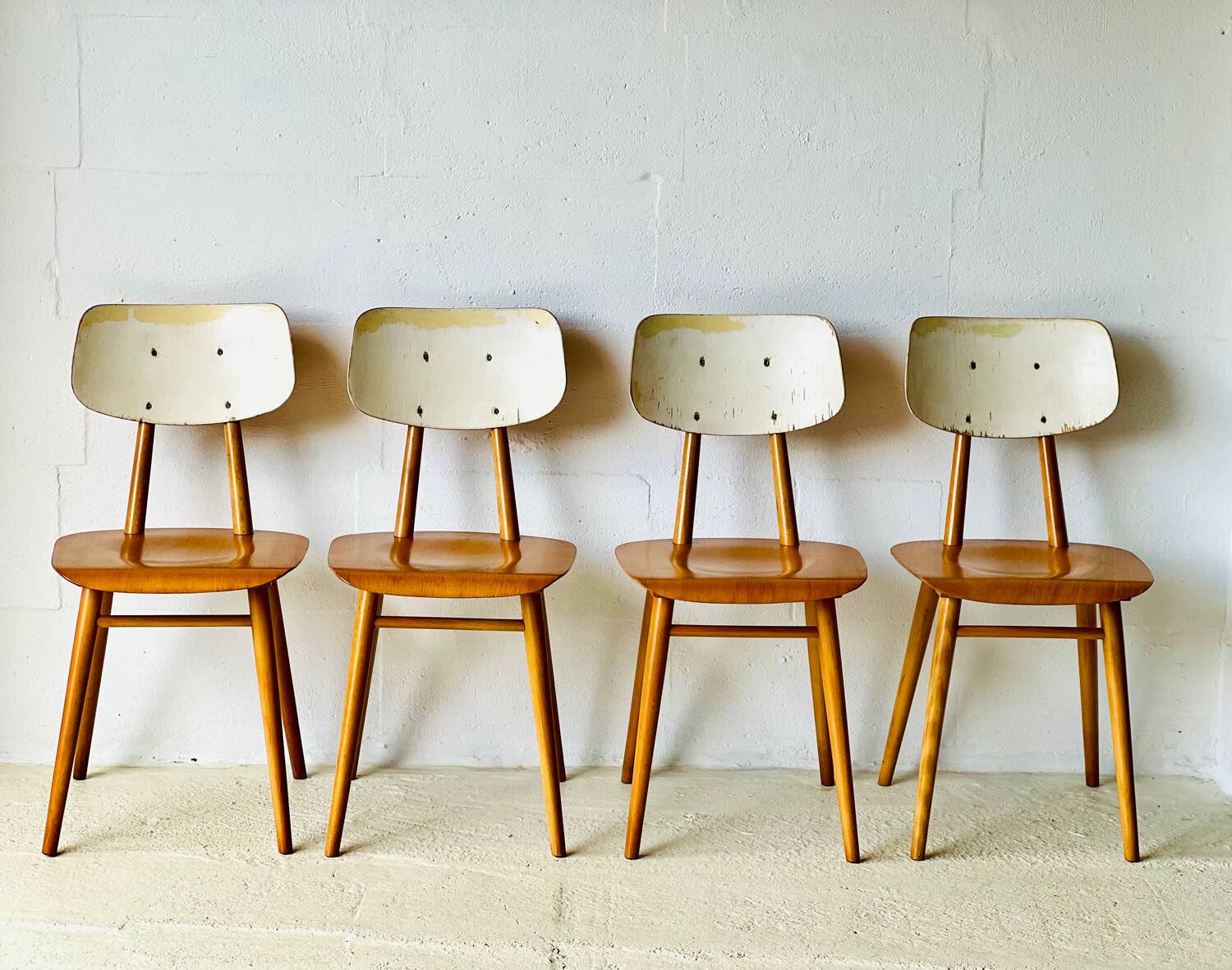Dining Chairs from TON, 1960’
