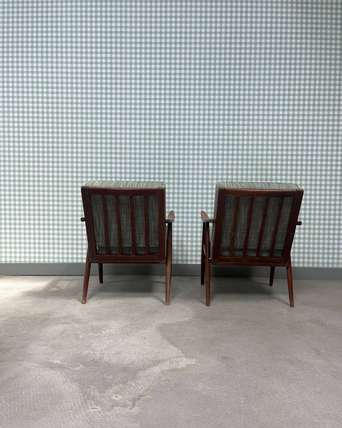 Paire de fauteuils scandinaves Thonet