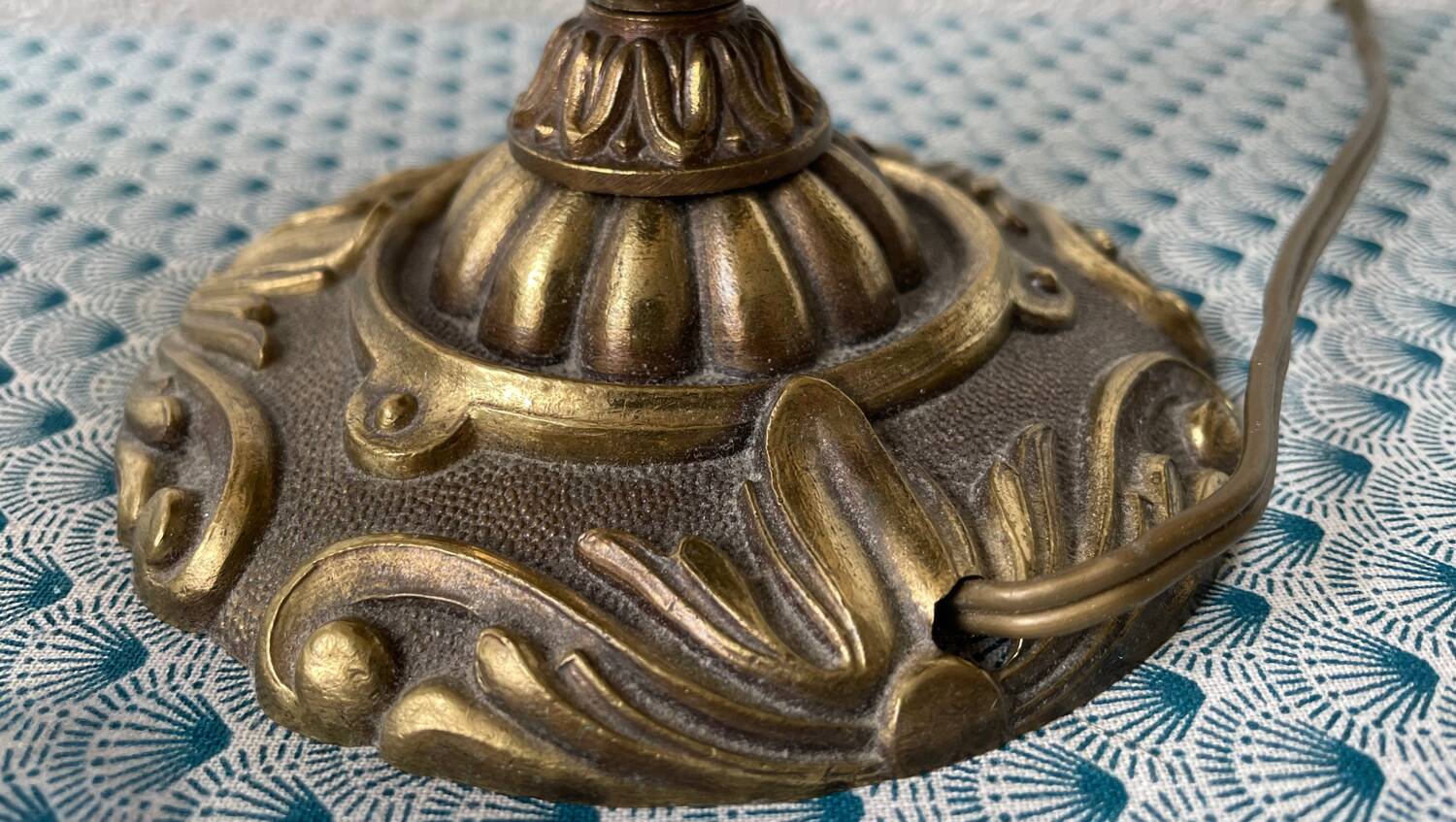 Pair of vintage Bohemian lamps