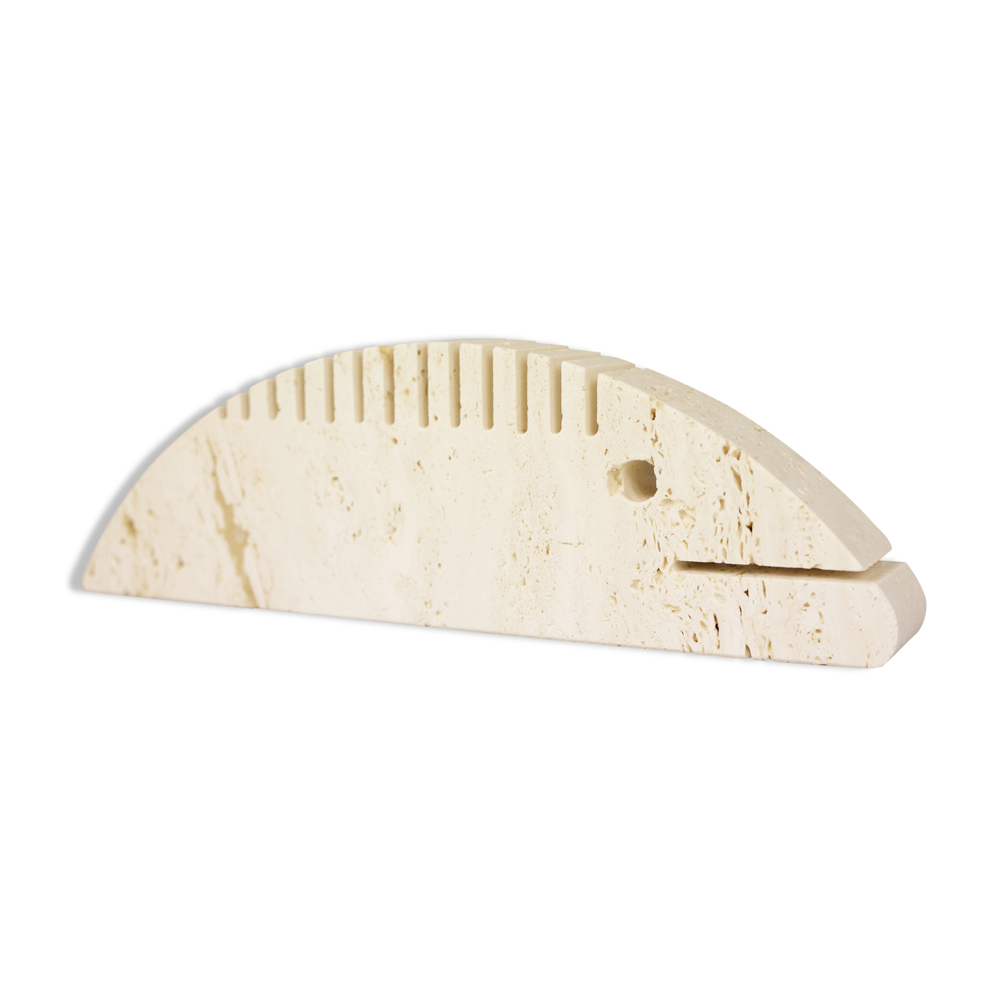 Fish of Fratelli Mannelli, travertine, Italy, circa 1970