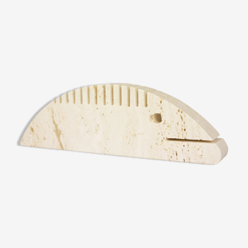 Fish of Fratelli Mannelli, travertine, Italy, circa 1970