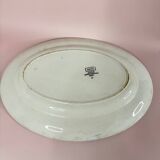 Digoin Sarreguemines dish Corsica model blue