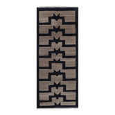 Vintage Turkish handmade rug 86x211 cm