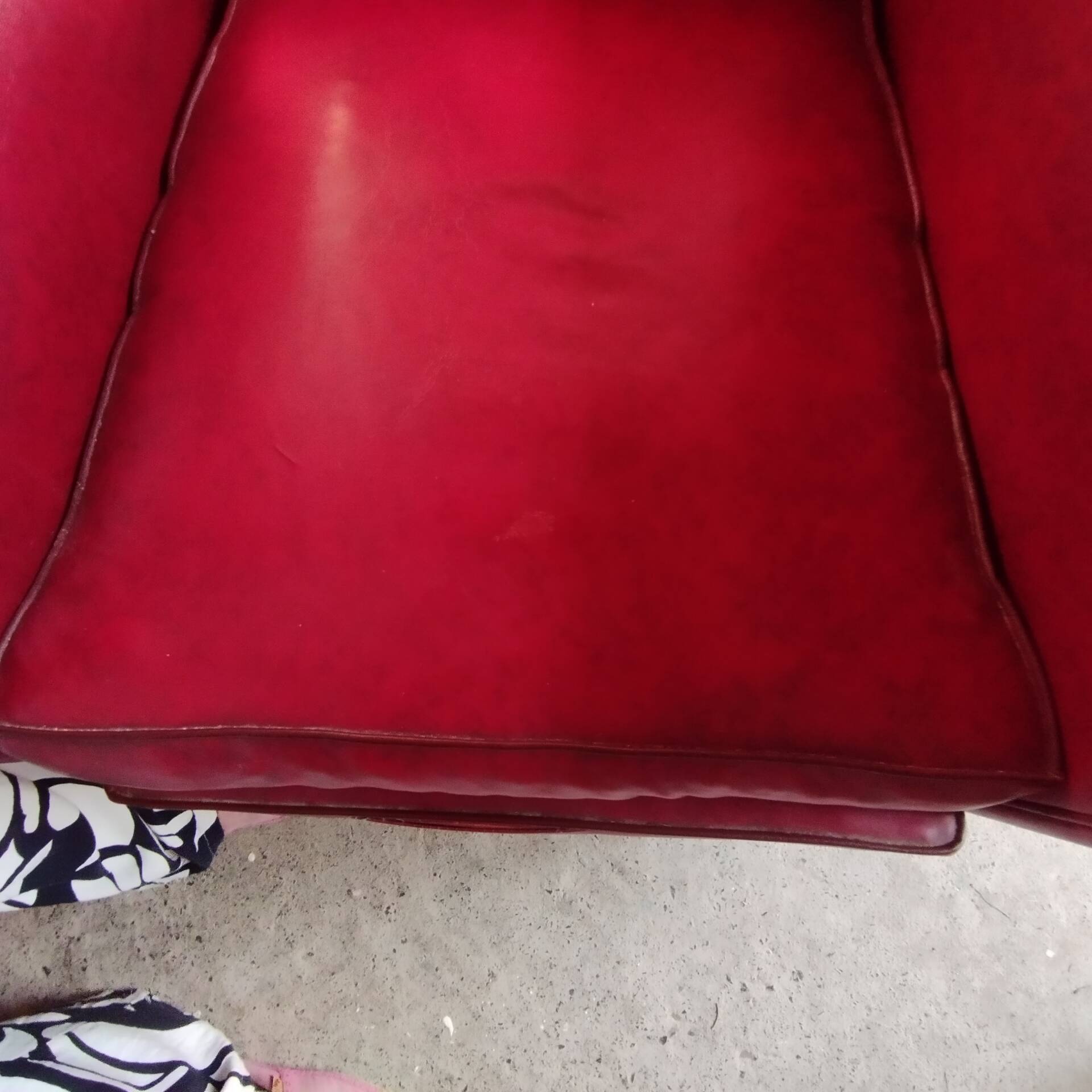 Fauteuil  club en skaï